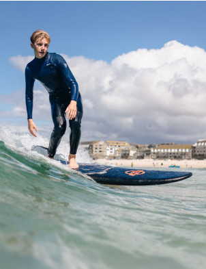 Surfworx Ribeye Mini Mal soft surfboard 7ft 0 - Black