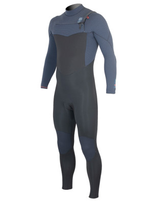 Alder Torch FX Chest Zip 5/4mm Wetsuit - Blue