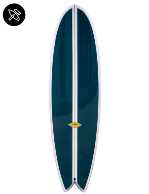 Almond Big Bueno Fish Surfboard - Custom