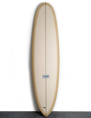 Almond Joy Surfboard 7ft 4 - Tan Resin Tint