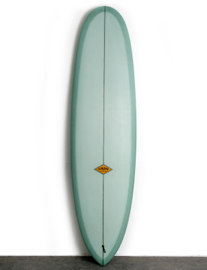 Almond Joy Surfboard 6ft 10 - Sage Resin Tint