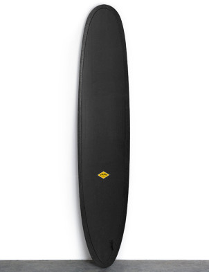 Almond R Series Thump Longboard Surfboard 9ft 2 Single Fin - Black