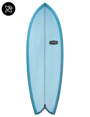 Almond Special Recipe Fish Surfboard - Custom