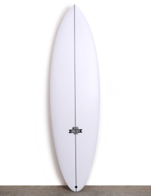 Axel Lorentz Cow Girl Surfboard 6ft 6 Futures - White 