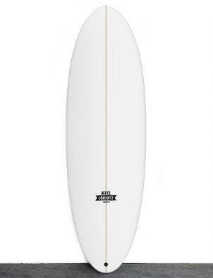 Axel Lorentz Muffin Top Surfboard 5ft 10 Futures - White 