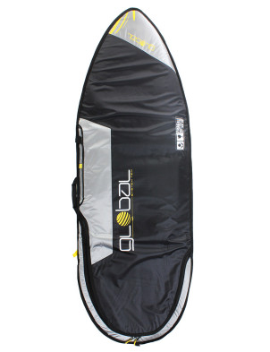 Global System 10 Hybrid surfboard bag 10mm 6ft 6 - Black