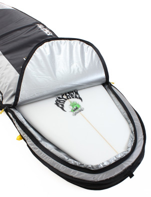 Global System 10 Hybrid 10mm surfboard bag 5ft 10 - Black