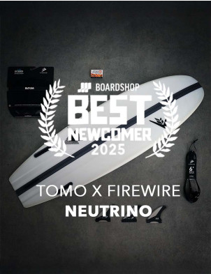 Firewire Ibolic Neutrino Surfboard 5ft 7 Futures - White