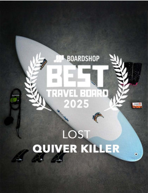 Lost Quiver Killer '25 Surfboard 6ft 1 Futures - White
