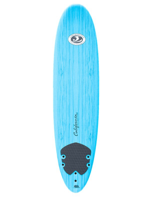California Board Company Soft surfboard 7ft 6 - Blue Wood Grain