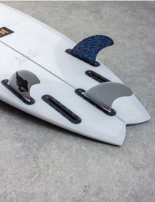 Captain Fin Dane Reynolds Honeycomb Futures Tri Fins Small - Silver