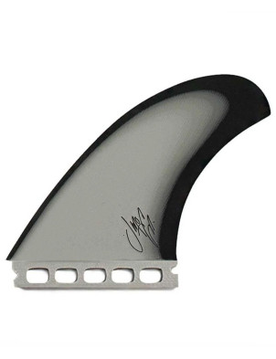 Captain Fin Jeff McCallum Especial Fiberglass Futures Quad Fins Large - Black