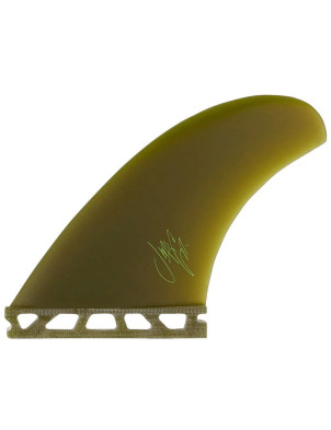 Captain Fin Jeff McCallum Raked Fiberglass Futures Quad Fins - Green