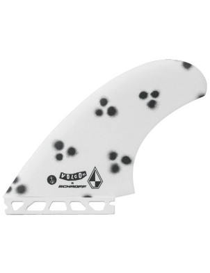 Captain Fin Peter Schroff Futures Twin Fins Medium - White