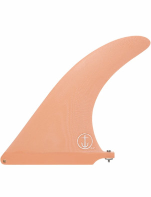 Captain Fin Raked Longboard Fin 8.5 - Salmon