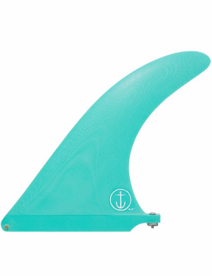 Captain Fin Raked Longboard Fin 8.5 - Teal