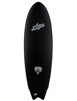 Catch Surf Odysea X Lost Round Nose Fish soft surfboard 5ft 11 - Black