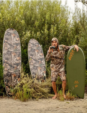 Catch Surf Odysea Realtree Log Pro Soft Surfboard 7ft 0 - Military Green