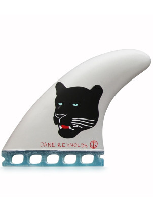 Captain Fin Dane Reynolds Honeycomb Futures Tri Fins Large - Silver