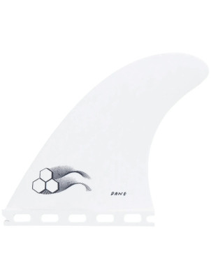 Channel Islands x Dane Dumpster Diver 2 Futures Tri Fins Large - White
