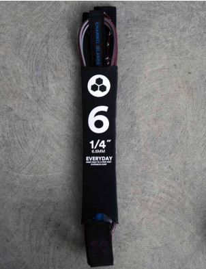 Channel Islands Everyday Surfboard Leash 6ft - Merlot Ocean