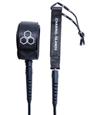 Channel Islands Mikey February Everyday Hex Comp Surfboard Leash 6ft - Black