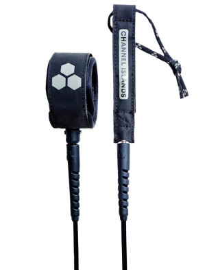 Channel Islands Everyday Surfboard Leash 7ft - Black 