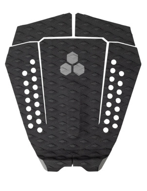 Channel Islands Fuser Pin Mega Arch 5 piece Surfboard Tail Pad - Black 