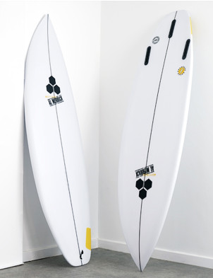 Channel Islands Happy Everyday Surfboard 6ft 2 Futures - White