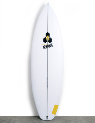 Channel Islands Happy Everyday Surfboard 5ft 10 Futures - White