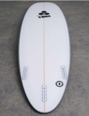 Channel Islands M23 Surfboard 6ft 6 Futures - Grey Deck Spray