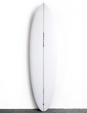 Channel Islands Mid surfboard 6ft 8 Futures - White