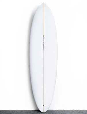 Channel Islands Mid Twin Surfboard 7ft 0 FCS II - White