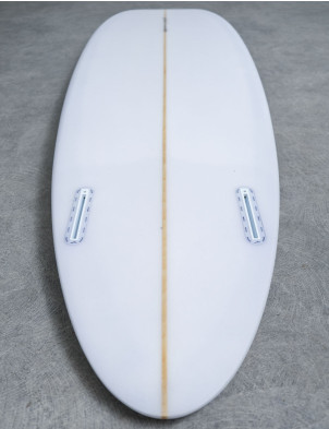 Channel Islands Mid Twin Surfboard 6ft 10 Futures - White