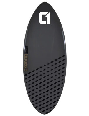 Circle One Carbon Fibre Skimboard 52" - Cobalt Grey