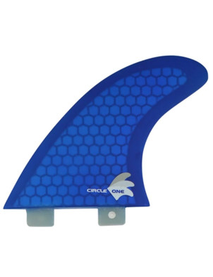 Circle One FCS M5 Honeycomb Tri Fin Set Medium - Blue