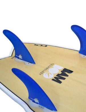 Circle One FCS M5 Honeycomb Tri Fin Set Medium - Blue
