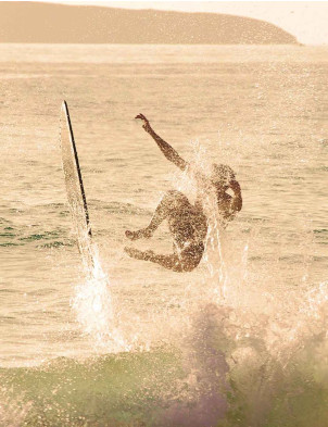 Circle One Fibreglass Skimboard 52" - Green