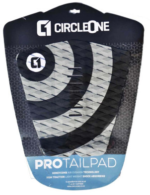 Circle One Skimboard Traction Pad - Black/Grey