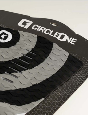 Circle One Skimboard Traction Pad - Black/Grey