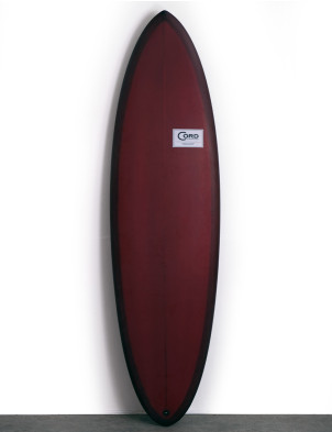 Cord Ark surfboard 6ft 0 Futures - Rioja Resin Tint