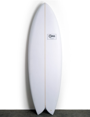 Cord Humbucker surfboard 6ft 0 Futures - White