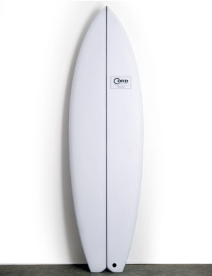 Cord Swordfish surfboard 5ft 10 Futures - White