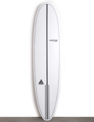 Cortez Prism Fugitive Surfboard 8ft 0 Futures - White