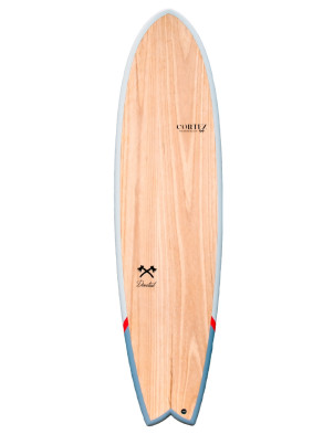 Cortez Woodcraft Fish Surfboard 6ft 9 - Dovetail