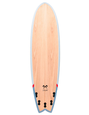 Cortez Woodcraft Fish Surfboard 6ft 9 - Dovetail