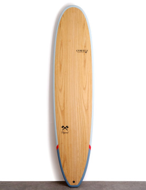 Cortez Woodcraft Mini Mal Surfboard 8ft 0 - Dogwood