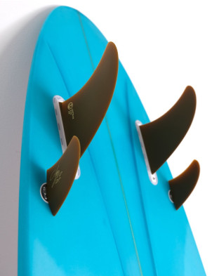 Captain Fin Jeff McCallum Futures Twinzer fins - Earth