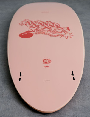 Crime CA Twin Soft Top Surfboard 7ft 0 - Tangerine Cream