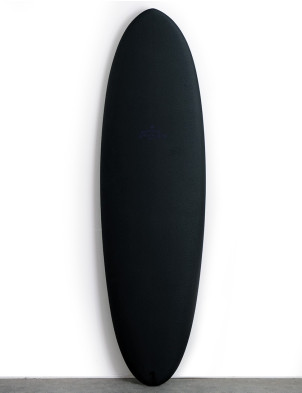 Crime Gothic Dolphins Soft Top Surfboard 6ft 6 - Black